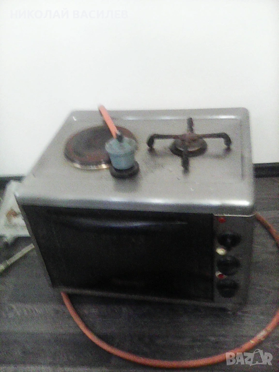 Печка   на   газ  и  ток   ., снимка 1