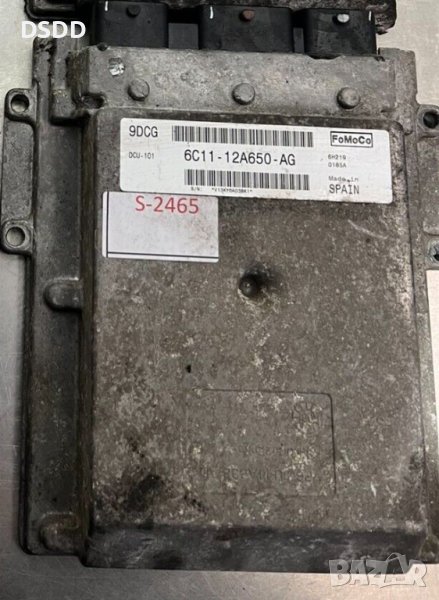 Компютър двигател / ECU 6C11-12A650-AG за Ford Transit 2.2 TDCI и 2.4 TDCI, снимка 1