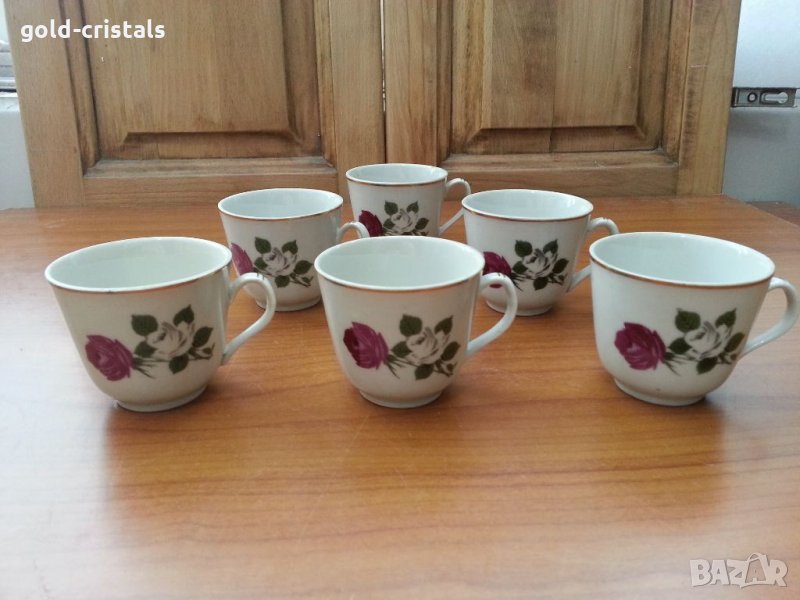 Стар български порцелан чашки, снимка 1