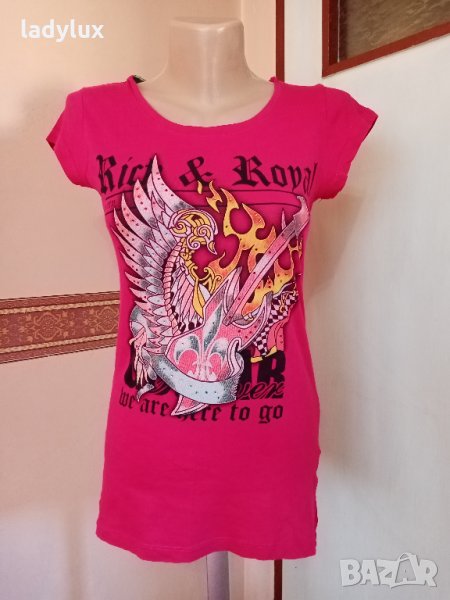 Rich & Royal, Оригинална Тениска, Размер S/M. Код 1485, снимка 1