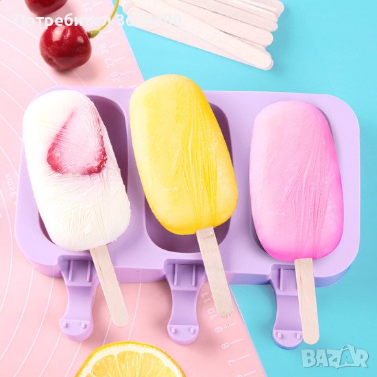 Силиконов молд за сладолед, снимка 1