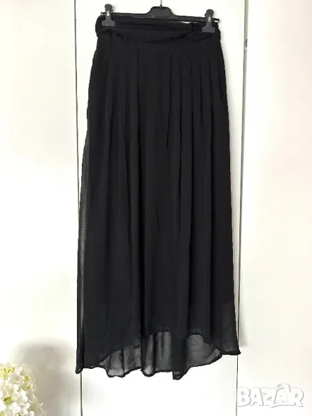 Разпродажба на всичко! Дълга черна пола H&M, снимка 1