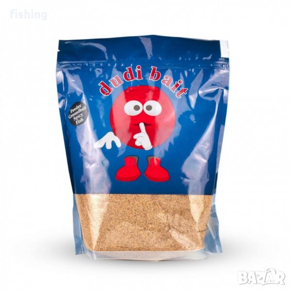 Feeder groundbait Spicy Fish - Dudi Bait, снимка 1