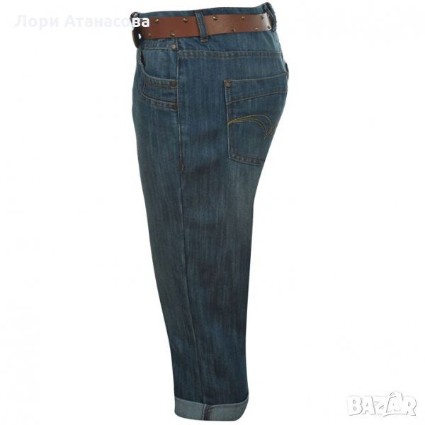  Soulcal Скъсени Дамски Дънки Belted Cropped Jeans Ladies      , снимка 1