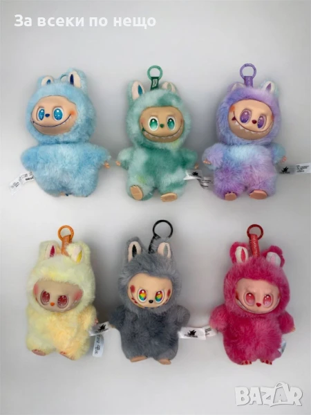 Labubu Stitch Детска Плюшена Играчка Лабубу Стич Код E504, снимка 1