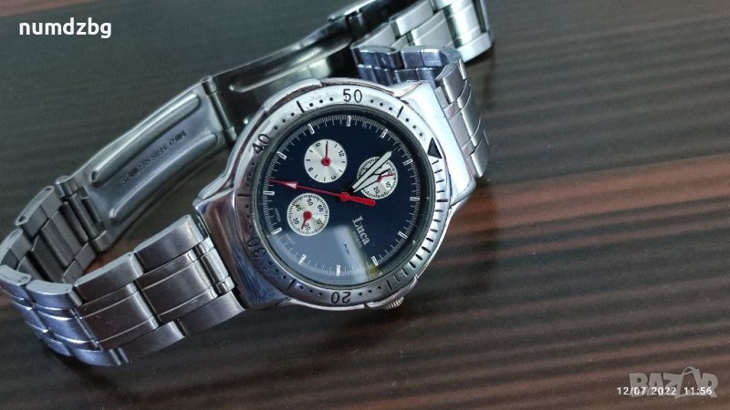 Мъжки часовник Luca milano метална каишка, снимка 1