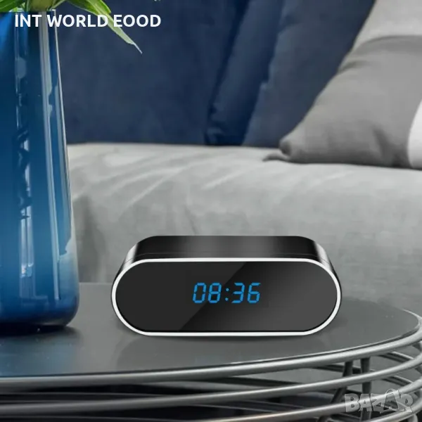 UYIKOO 1080P WiFi Мини камера Full HD Часовник с камера , снимка 1