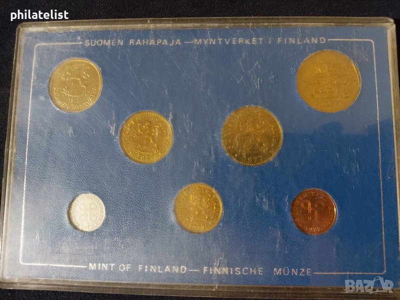 Финландия 1977 - Комплектен сет от 7 монети, снимка 1