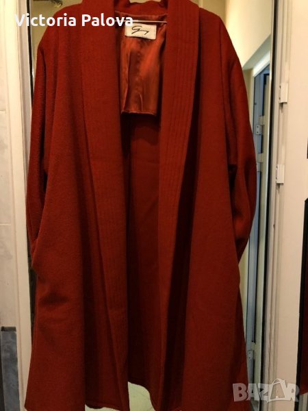 Уникално модерно палто-халат, снимка 1