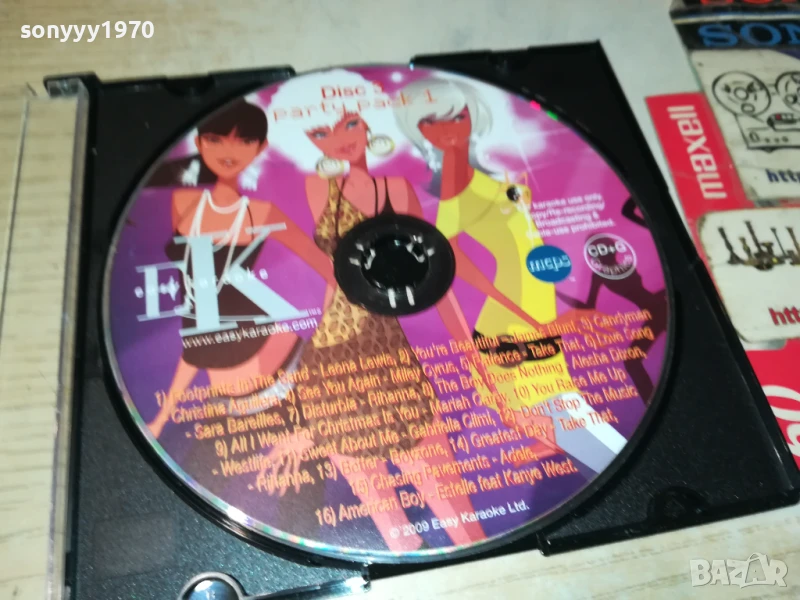 KARAOKE CD 0607250911, снимка 1