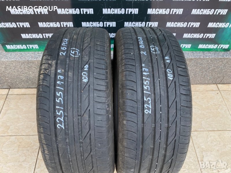 Гуми летни гума 225/55/17” BRIDGESTONE TURANZA, снимка 1