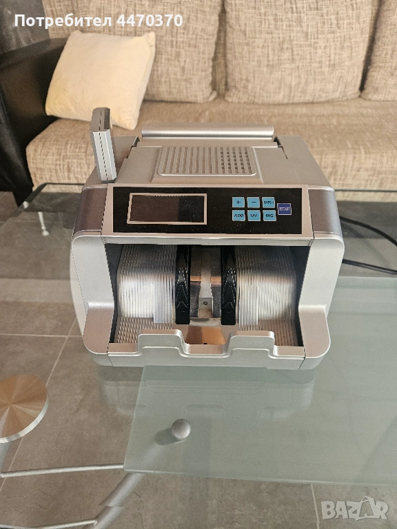 машина за броене на пари, снимка 1