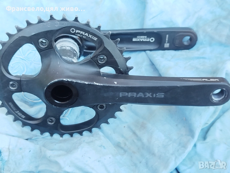 Курбел водеща плоча със средно движение за велосипед колело praxis m 30 40 t, снимка 1