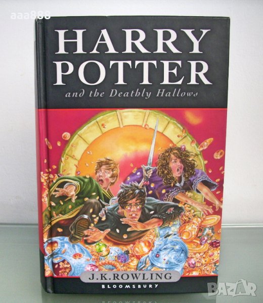 Harry Potter and the Deathly Hallows by J.K. Rowling, снимка 1