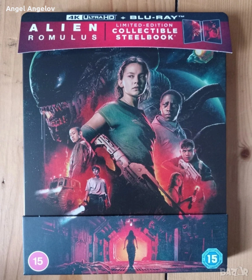 Alien Romulus (2024) 4K Blu-ray Limited Edition Steelbook цена 75лв(38,46€) без български субтитри, снимка 1