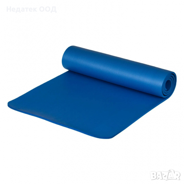 Постелка за упражнения/къмпинг, 180х60х1 cm, синя, снимка 1