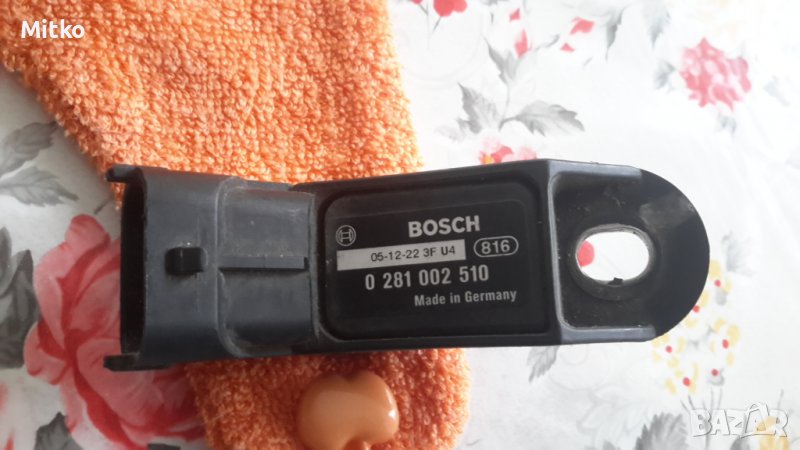 Мап сензор/  датчик налягане  Bosch 0 281 002 510, снимка 1