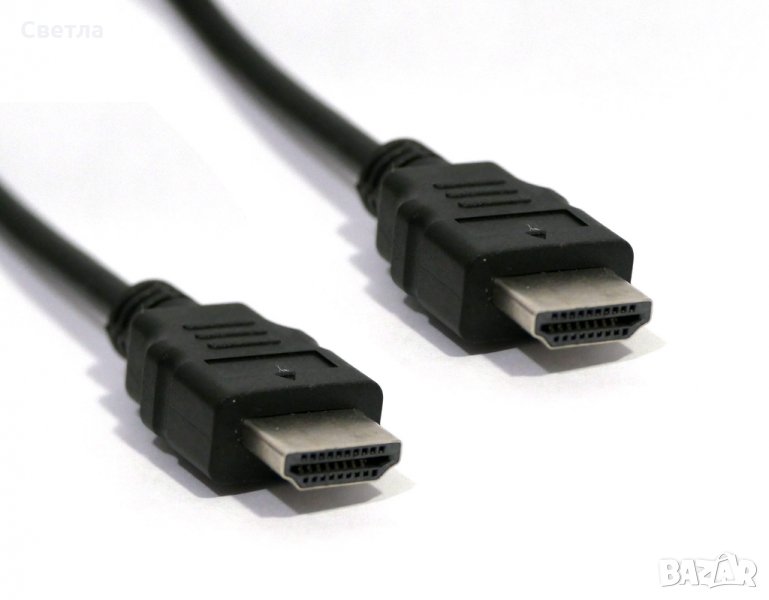 Кабел HDMI High-Speed V2.0, 4K, plug-plug, 0.75 м, за ТВ Бокс (Оригинален), снимка 1