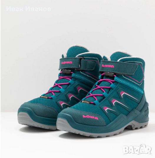 воодустойчиви  туристически обувки  LOWA Maddox WARM GTX Mid GORE-TEX  номер 37, снимка 1