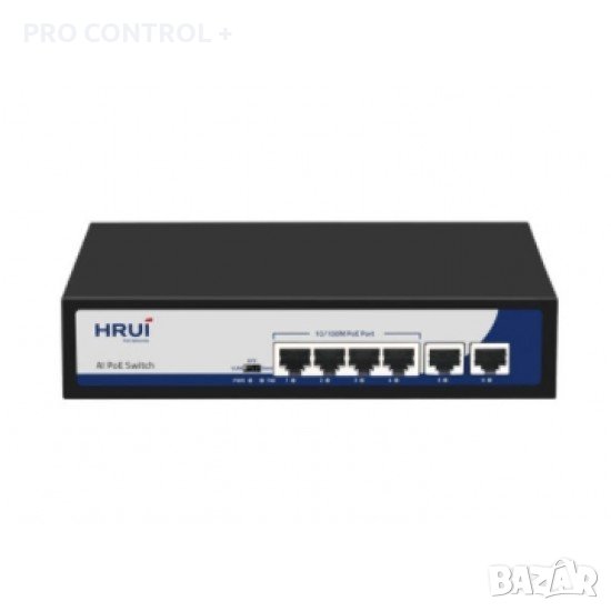 Продавам POE GIGABIT SWITCH 10/100/1000, 8 PORTS + 1 UPLINK X 100MBIT, +1 UPLINK SFP, 5.6GBPS IEEE80, снимка 1