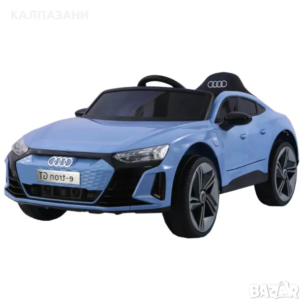 OCIE Kола Акумулаторна 12V AUDI RS ETRON GT с кожена седалка и родителски контрол Синя 3590089-2R, снимка 1