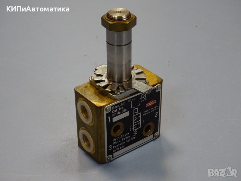 магнет вентил Herion 24 011 49 1/4 10Bar, снимка 1