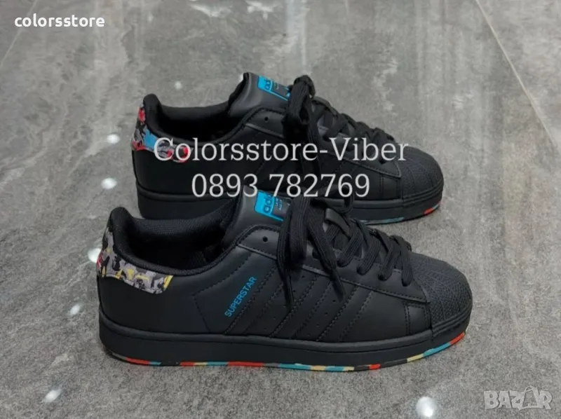 Дамски черни маратонки Adidas-BR54pi, снимка 1