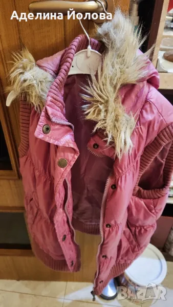 детска грейка без ръкави с качулка, снимка 1