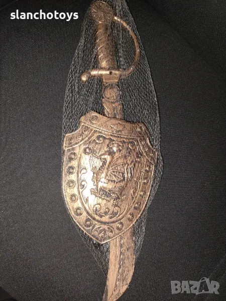 Пиратски ятаган с щит и наочник, снимка 1