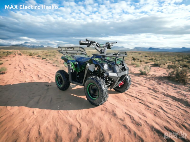 Детско електрическо АТВ Max Motors ATV 1200W Green lighting, снимка 1