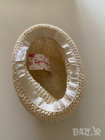 Детска сламена шапка, снимка 9 - Шапки, шалове и ръкавици - 33456560