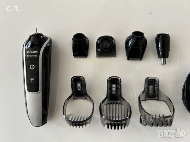 Мултифункционален к-т 7 в 1 - тример PHILIPS 5000, без-кабелен, снимка 2 - Тримери - 52420487