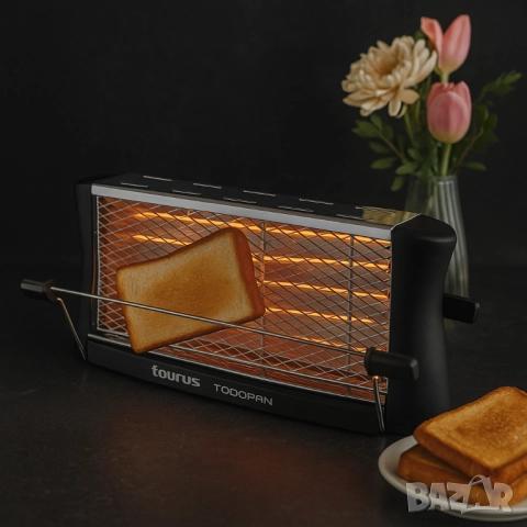Тостер - Taurus Todopan, 700W Неръждаема стомана