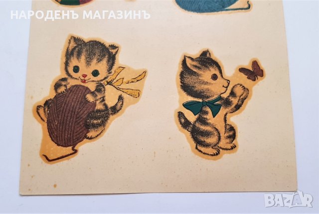 1970 г. Арт ретро - НЕМСКИ ваденки котенца коте колекция подарък , снимка 3 - Други ценни предмети - 39931523