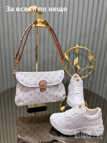 Louis Vuitton Комплект Дамски Маратонки + Чанта - Налични Различни Модели Код SK380