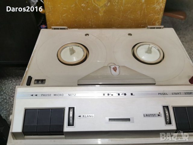 Ролков магнетофон Grundig TK 14 de luxe, снимка 6 - Аудиосистеми - 38156151