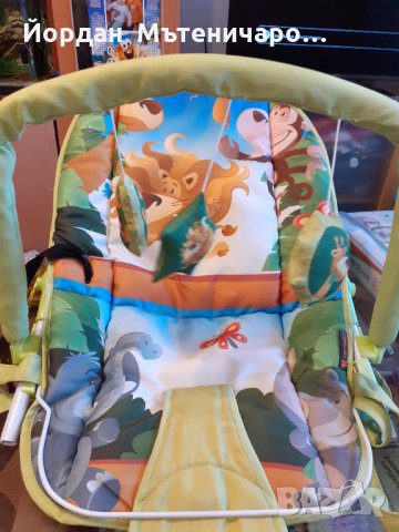 Шезлонг , снимка 4 - Детски шезлонги - 33313423
