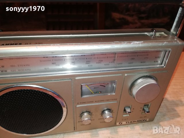 THOMSON RT-330 ВНОС FRANCE 2810211927, снимка 6 - Радиокасетофони, транзистори - 34615270