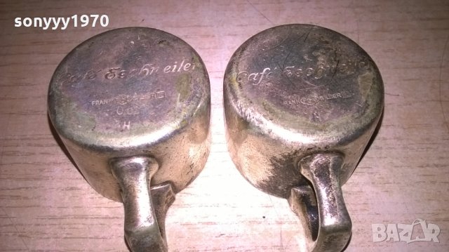 посребрени малки канички за сметана/мляко-внос швеицария, снимка 4 - Колекции - 27194492