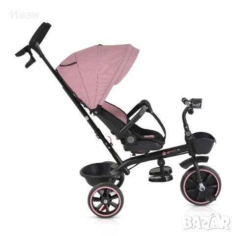 ТОП ЦЕНА!НОВО!Детска триколка Summer със седалка въртяща се на 360, снимка 6 - Детски велосипеди, триколки и коли - 47711675