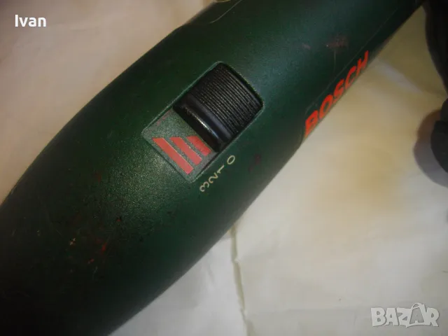 Швейцарско Електрическо ДЛЕТО ШАБЪР BOSCH PSE 180E Made in SWITZERLAND с 4 Приставки Оригинално БОШ, снимка 10 - Други инструменти - 47402347