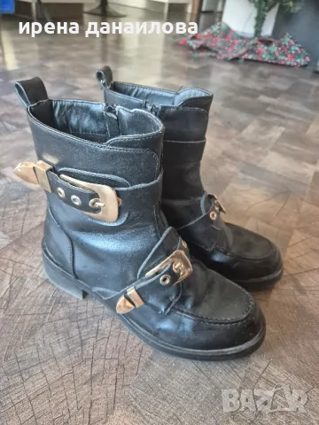 Дамски боти с катарама 38, снимка 3 - Дамски боти - 48100302