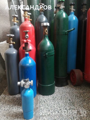 Бутилка за технически газове, со2, ЦО2, Аr, Аргон, О2, Кислород. , снимка 2 - Индустриална техника - 37949492