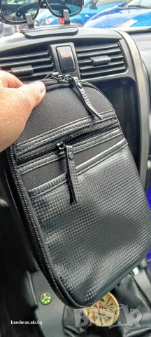 Черна тактическа чанта за оръжие от Еко кожа и плат/кордура/, снимка 5 - Оборудване и аксесоари за оръжия - 51989191