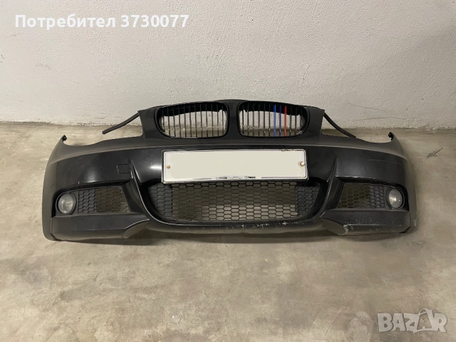 BMW E82 E88 М пакет Mpack предна броня, снимка 4 - Части - 53040339