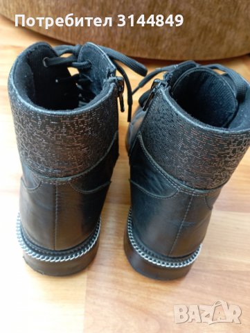 Дамски боти естествена кожа , снимка 2 - Дамски боти - 38277372