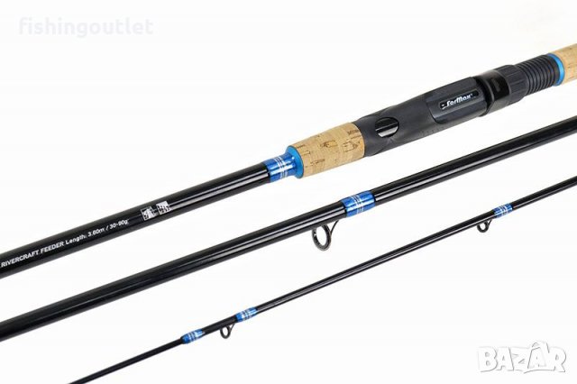 Фидер въдица Formax Rivercraft feeder 3.60 mt , 40-120gr, снимка 3 - Въдици - 32711741