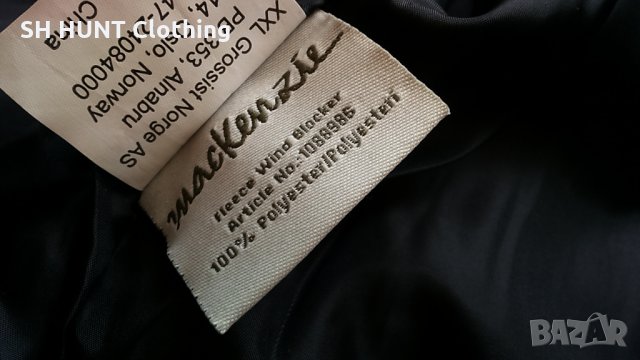 Mackenzie Wind Blocker за лов риболов и туризъм размер L поларена горница вятърно устойчива - 42, снимка 13 - Екипировка - 35131888