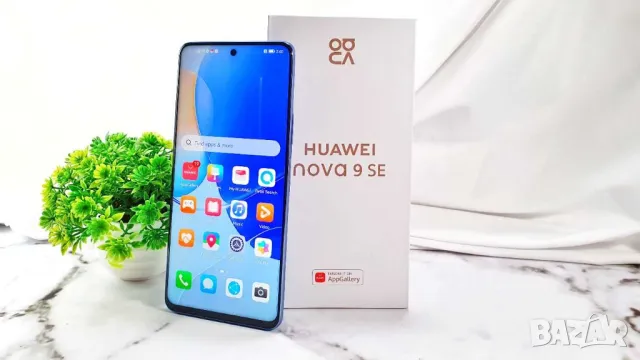 Смартфон Huawei Nova 9 SE, 6.78", 108MP, 4K, 128GB, 8GB, 66W, Син