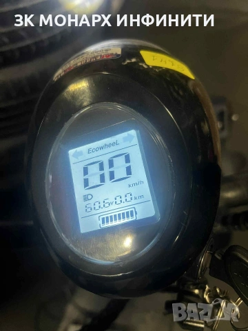 Електрически Скутер HARLEY Bullmax premium S /С зарядно, 3бр Ключове и дистанционно , снимка 4 - Друга електроника - 53170815